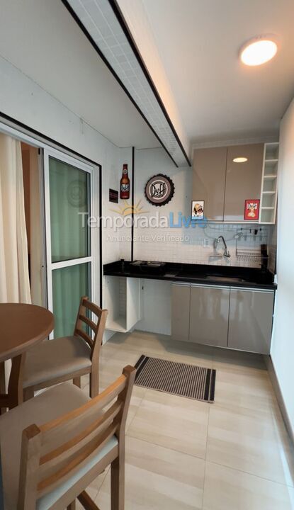 Apartamento para alquiler de vacaciones em Praia Grande (Praia do Caiçara)