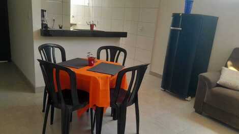 Apartamento aconchegante com ar condicionado