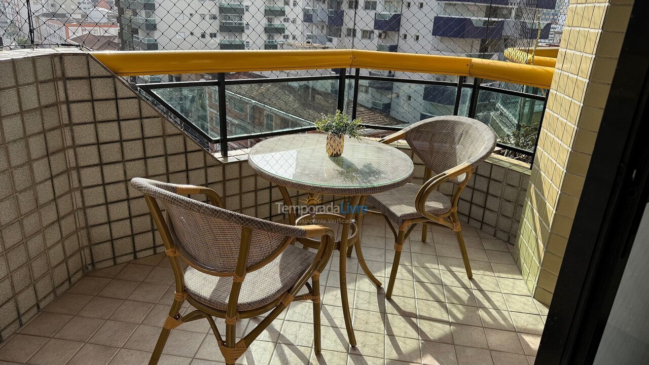 Apartamento para alquiler de vacaciones em Praia Grande (Canto do Forte)