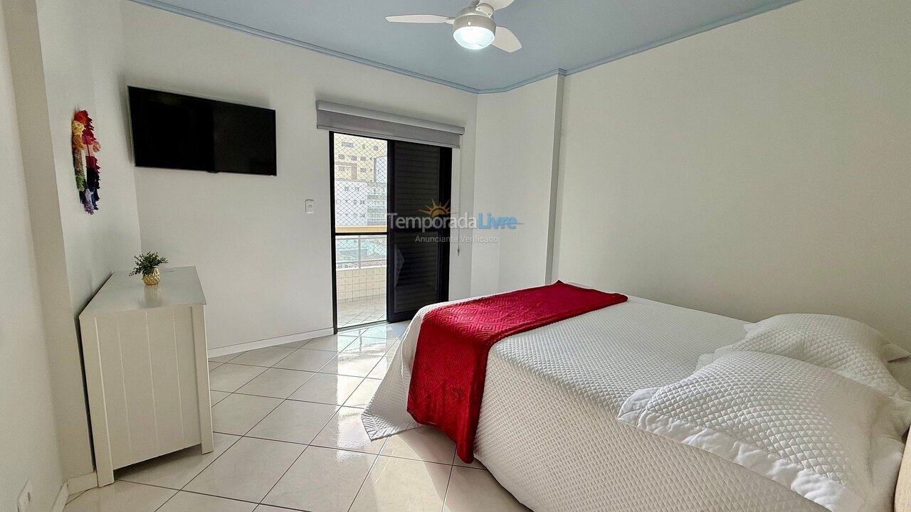Apartamento para alquiler de vacaciones em Praia Grande (Canto do Forte)