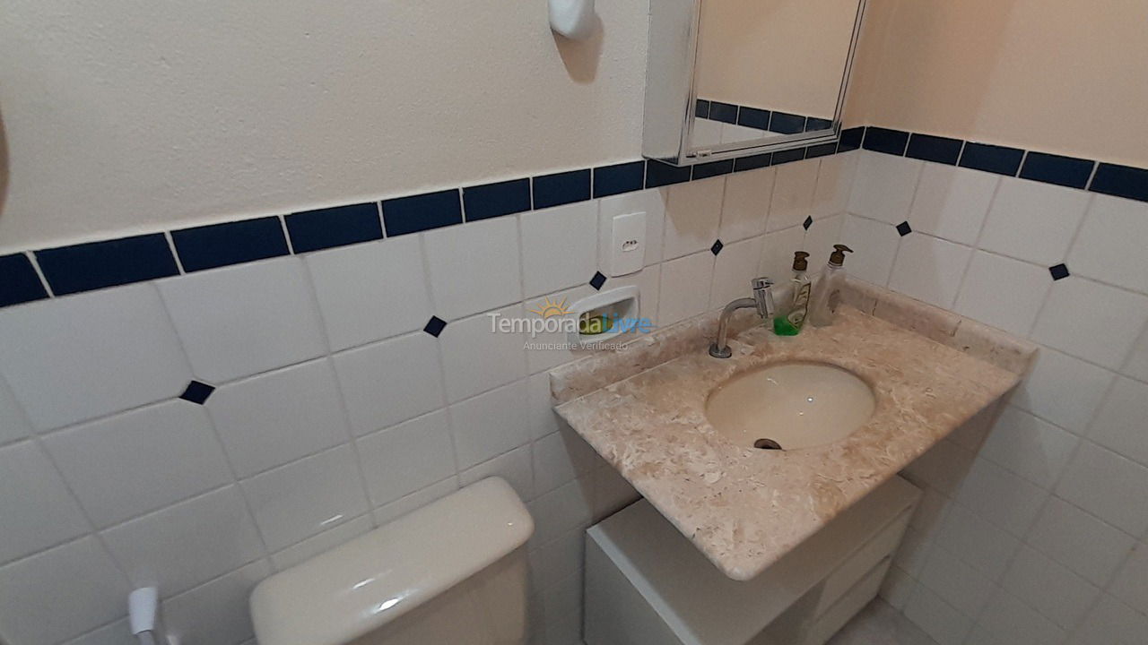 Wc suíte  Apartamento para aluguel de temporada em Bertioga (Praia de Guaratuba)