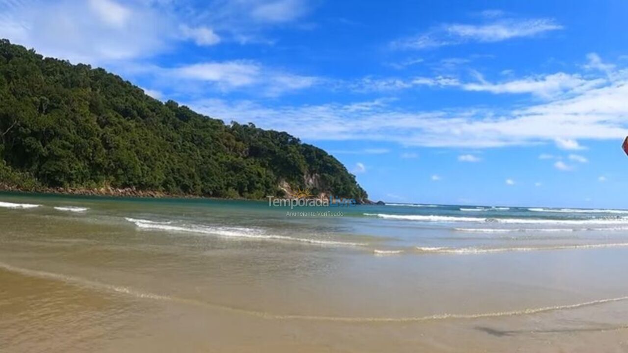 Encontro do rio com o mar Apartamento para aluguel de temporada em Bertioga (Praia de Guaratuba)
