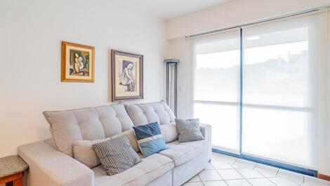 Lindo apartamento 2 quartos em condomínio de frente para o mar (C181)