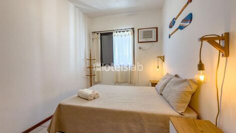 Hermoso apartamento de 2 habitaciones en condominio frente al mar.