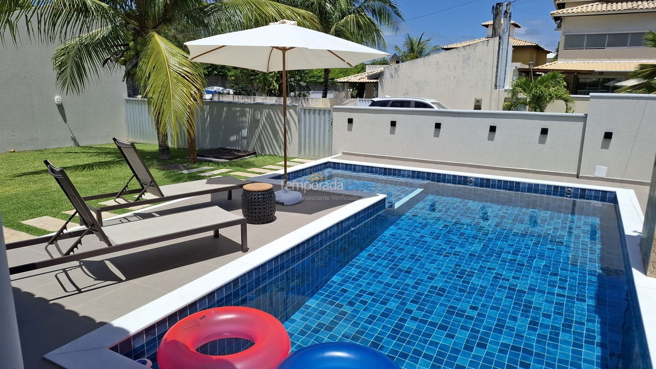 House for vacation rental in Camaçari (Barra do Jacuípe)