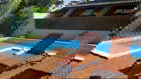 Blue Lagoon House in Guarajuba Near the Beach
