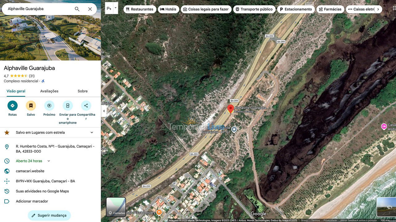 Casa para alquiler de vacaciones em Camaçari (Monte Gordo)