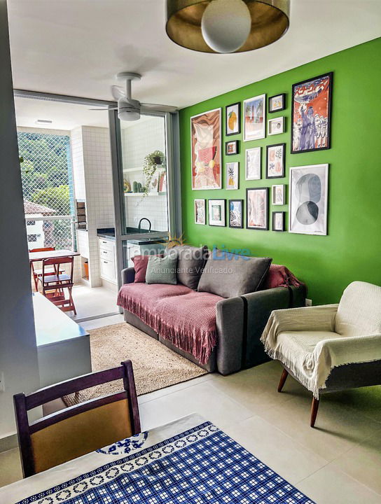 Apartamento para alquiler de vacaciones em Ubatuba (Toninhas)