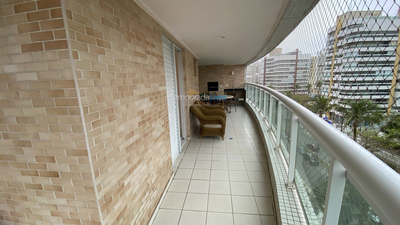 Apartamento para aluguel de temporada em Bertioga (Riviera de São Lourenço)