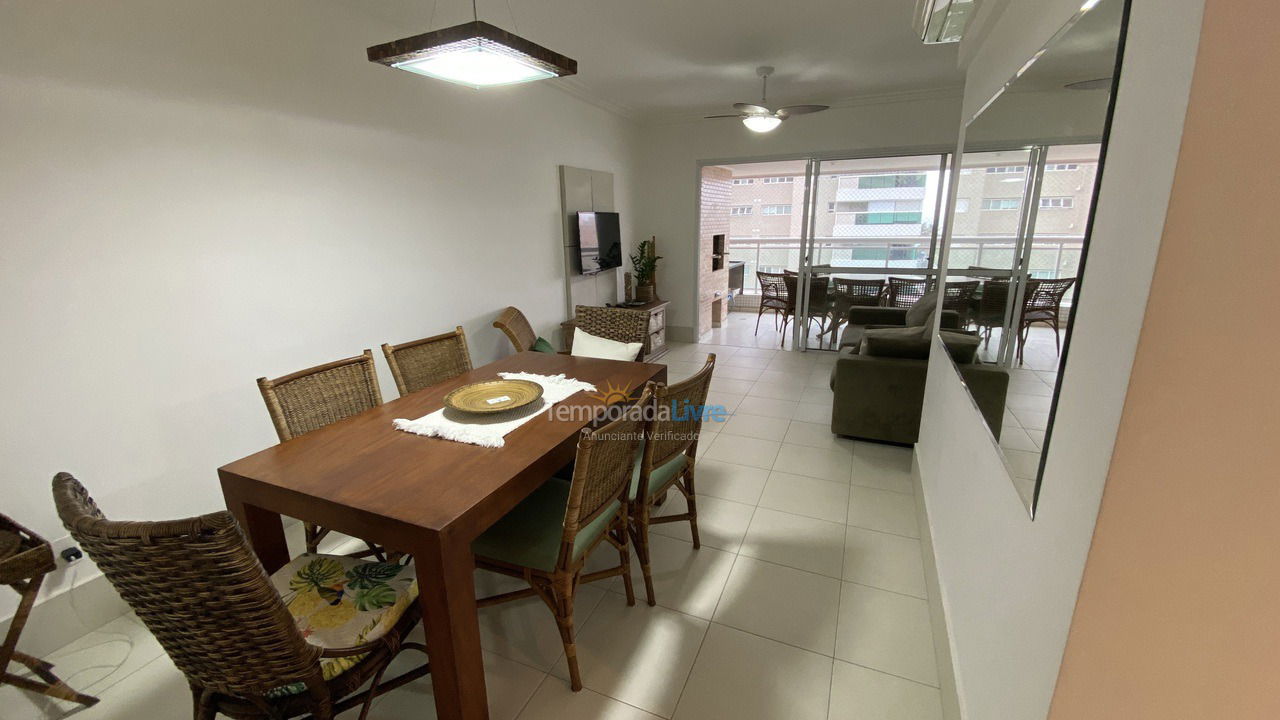 Apartamento para aluguel de temporada em Bertioga (Riviera de São Lourenço)