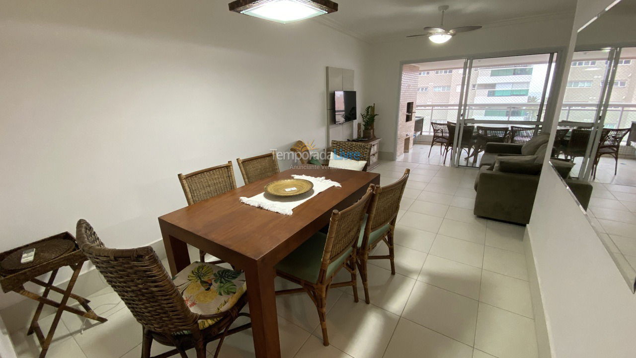 Apartamento para aluguel de temporada em Bertioga (Riviera de São Lourenço)