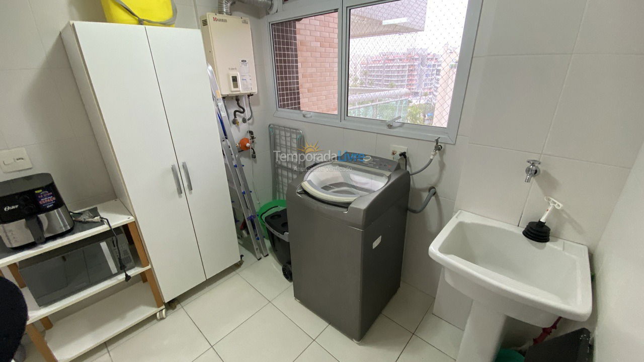Apartamento para aluguel de temporada em Bertioga (Riviera de São Lourenço)