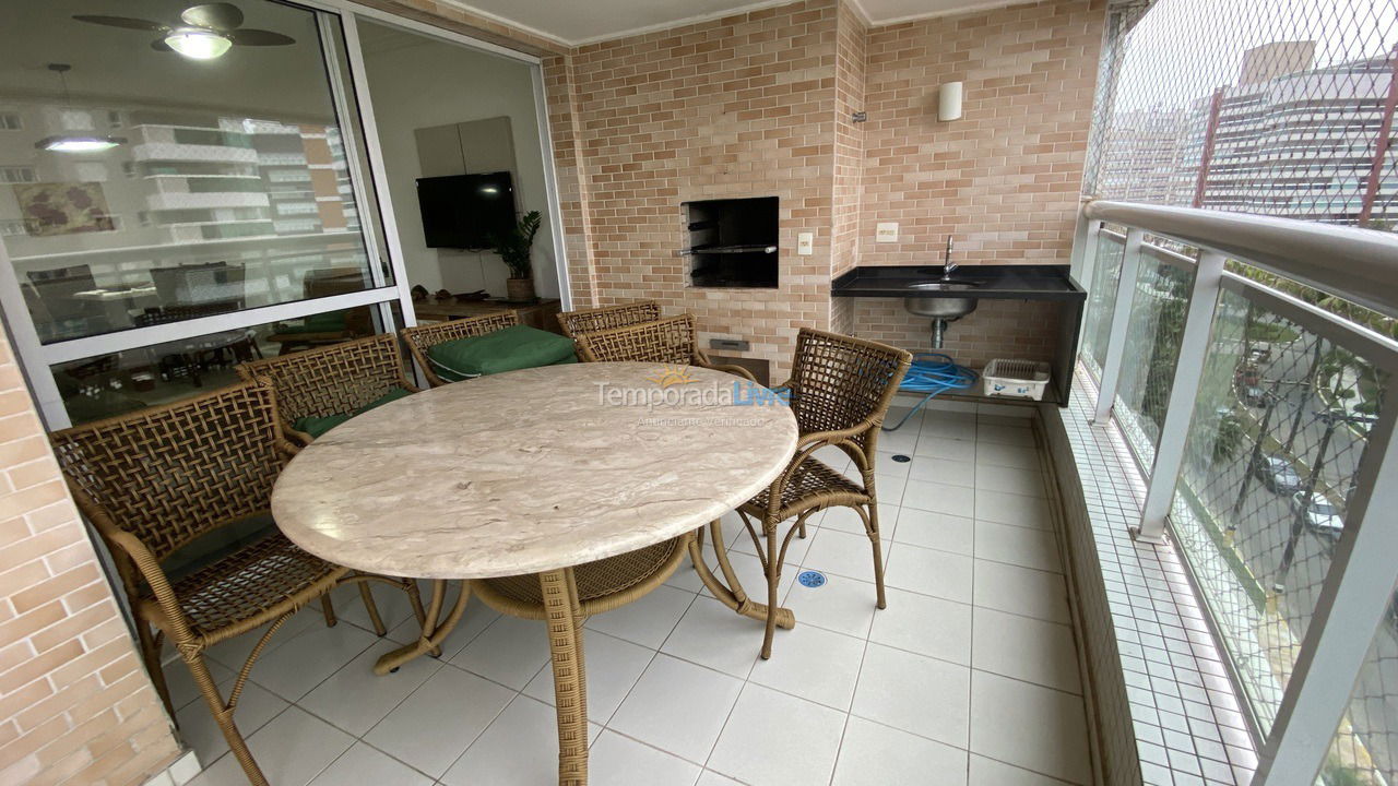 Apartamento para aluguel de temporada em Bertioga (Riviera de São Lourenço)