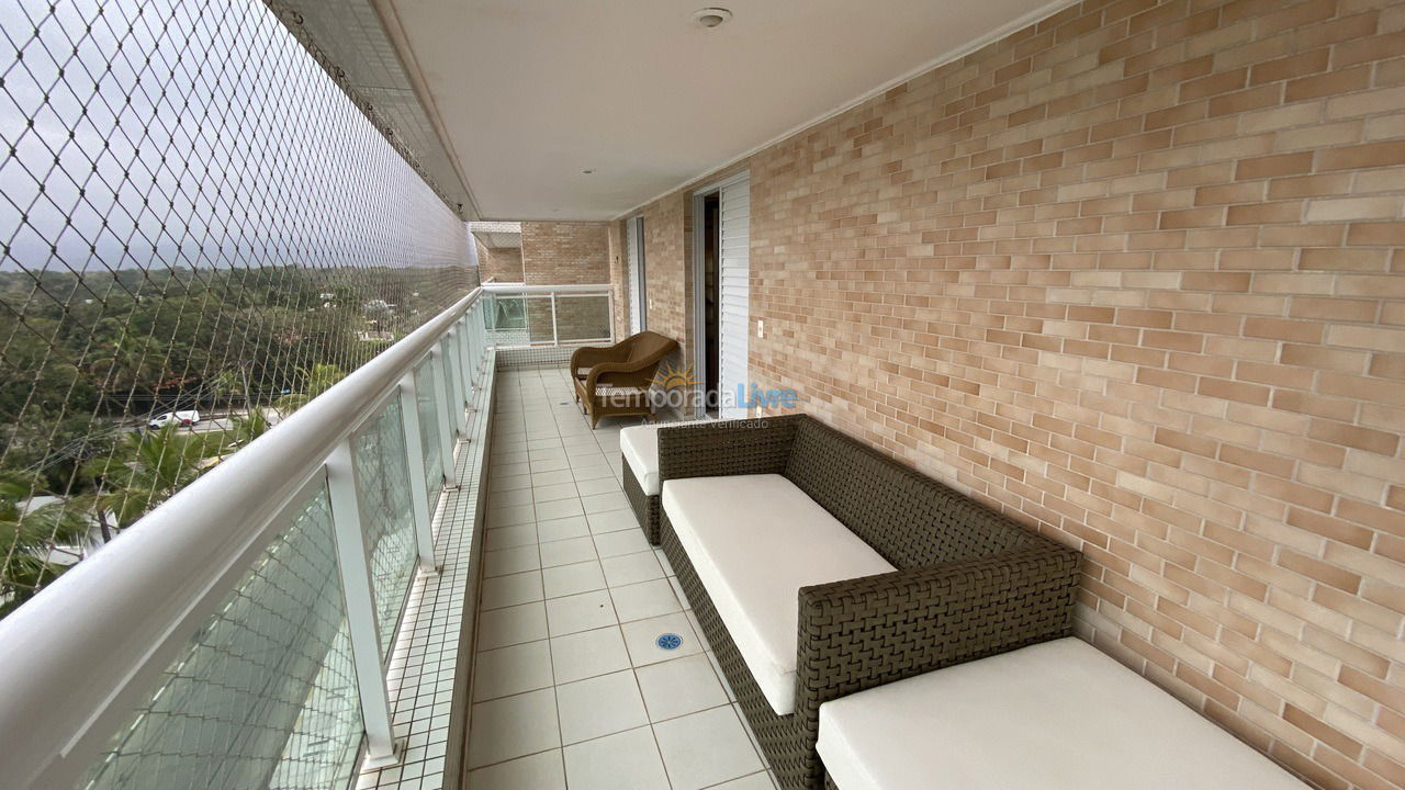 Apartamento para aluguel de temporada em Bertioga (Riviera de São Lourenço)