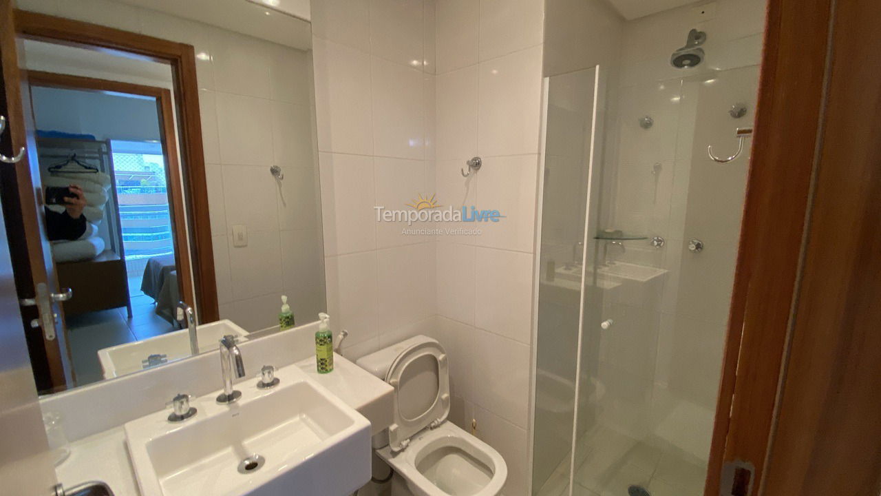Apartamento para aluguel de temporada em Bertioga (Riviera de São Lourenço)