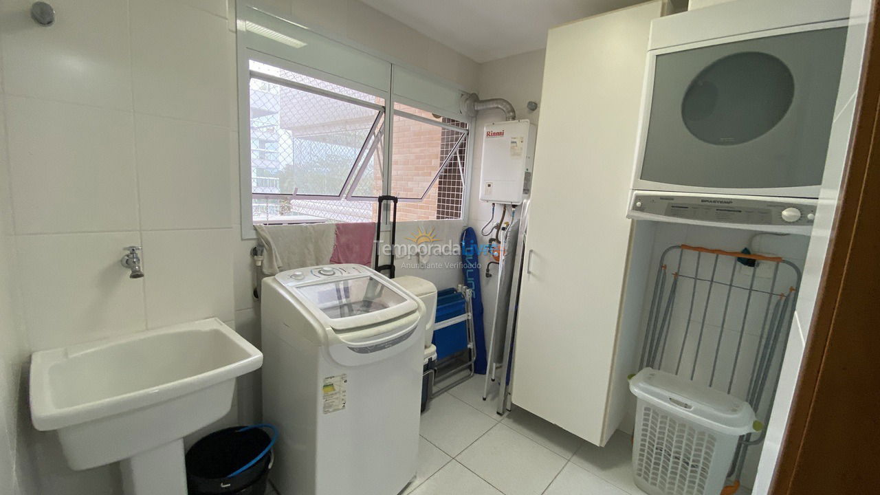 Apartamento para alquiler de vacaciones em Bertioga (Riviera de São Lourenço)