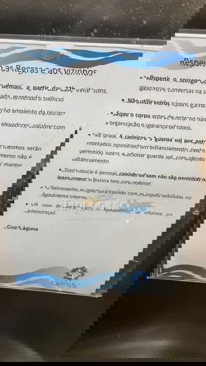 Apartamento para alquiler de vacaciones em Bertioga (Riviera de São Lourenço)