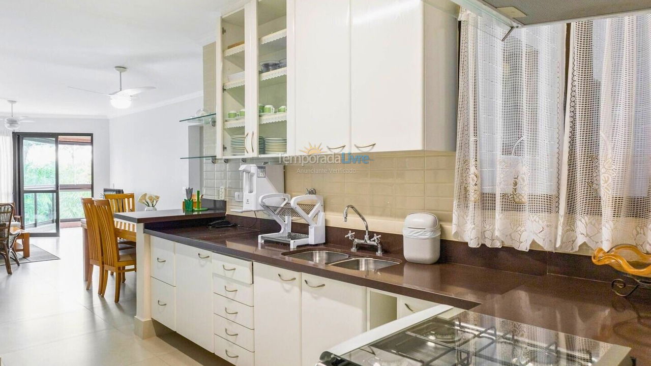 Apartamento para aluguel de temporada em Bertioga (Riviera de São Lourenço)