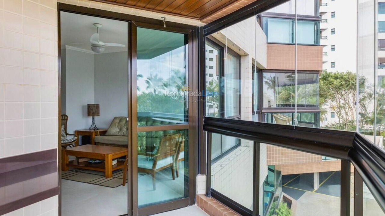 Apartamento para aluguel de temporada em Bertioga (Riviera de São Lourenço)