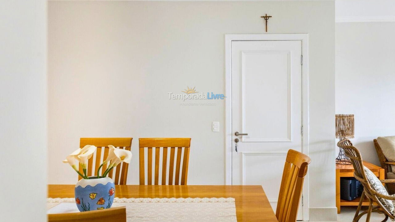 Apartamento para aluguel de temporada em Bertioga (Riviera de São Lourenço)