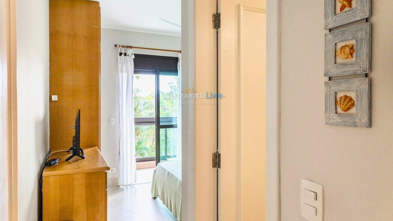 Apartamento para aluguel de temporada em Bertioga (Riviera de São Lourenço)