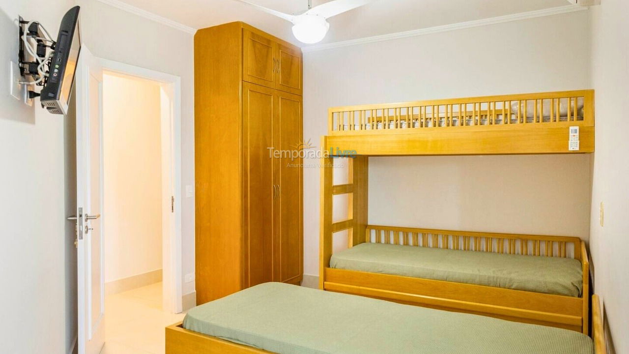 Apartamento para aluguel de temporada em Bertioga (Riviera de São Lourenço)