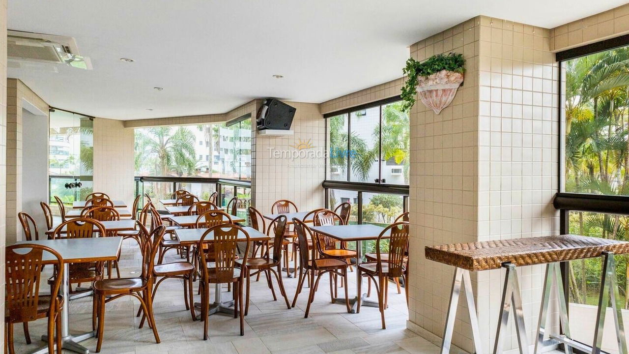 Apartamento para aluguel de temporada em Bertioga (Riviera de São Lourenço)