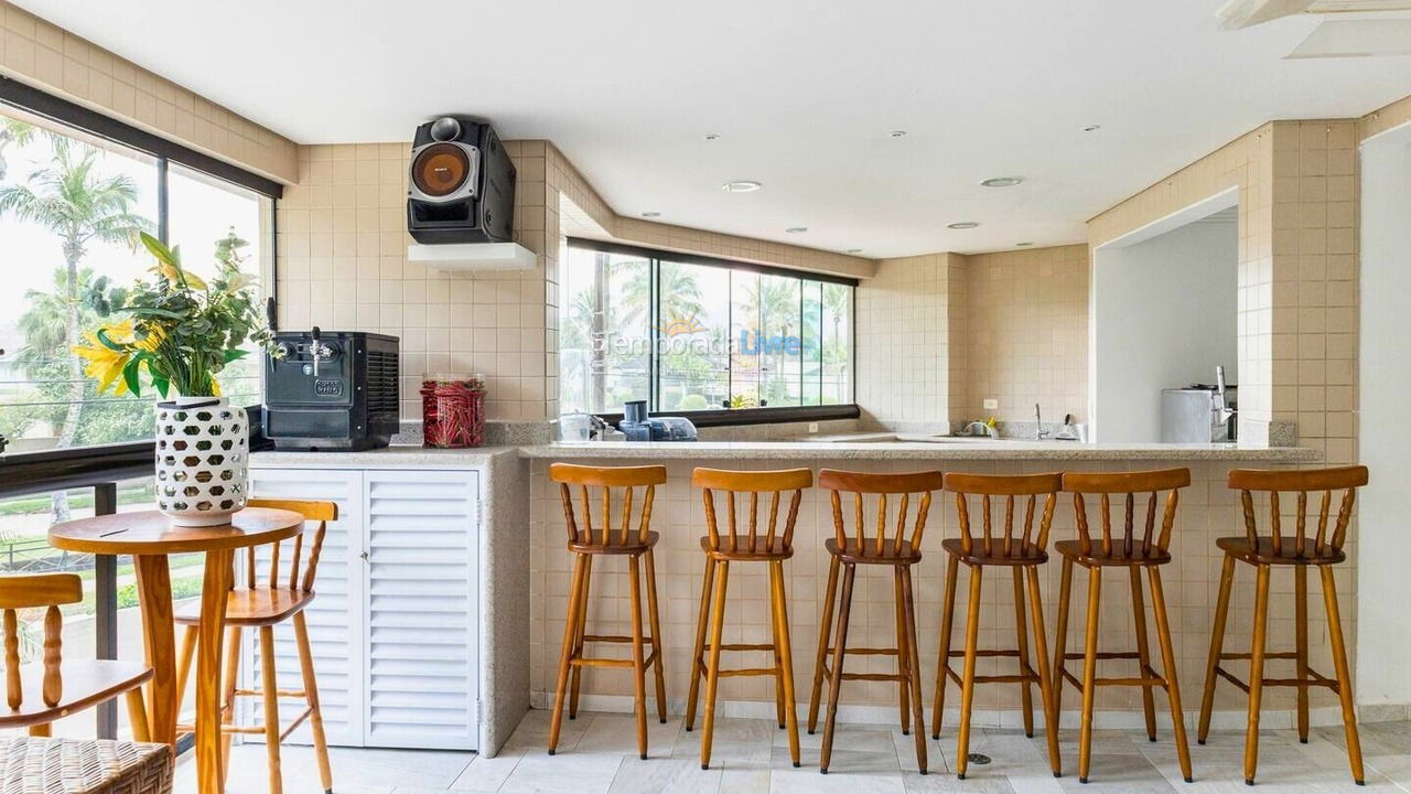 Apartamento para aluguel de temporada em Bertioga (Riviera de São Lourenço)