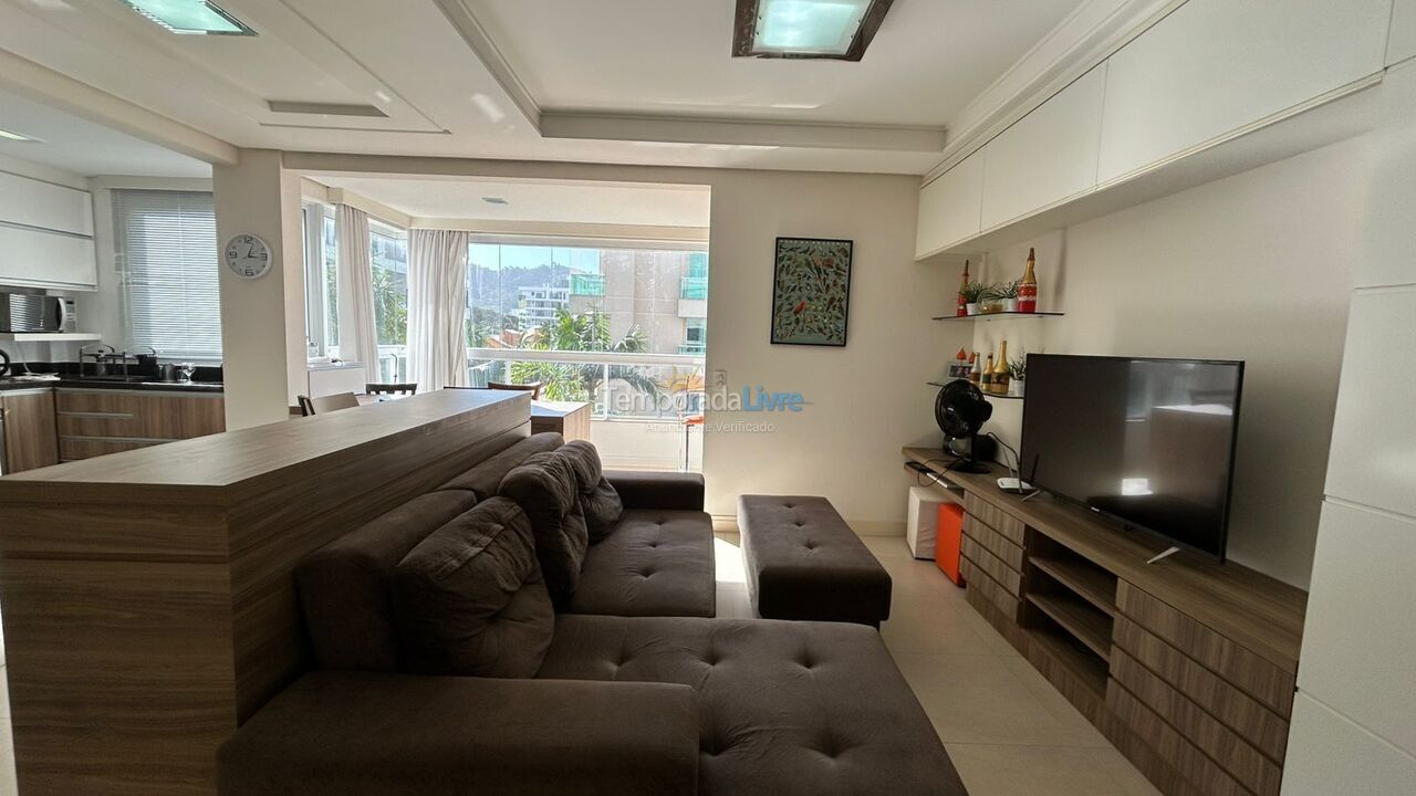 Apartment for vacation rental in Governador Celso Ramos (Praia de Palmas)