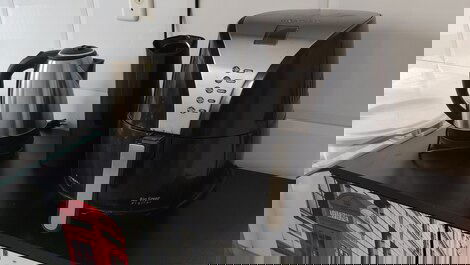 Air-fryer  e itens para o café