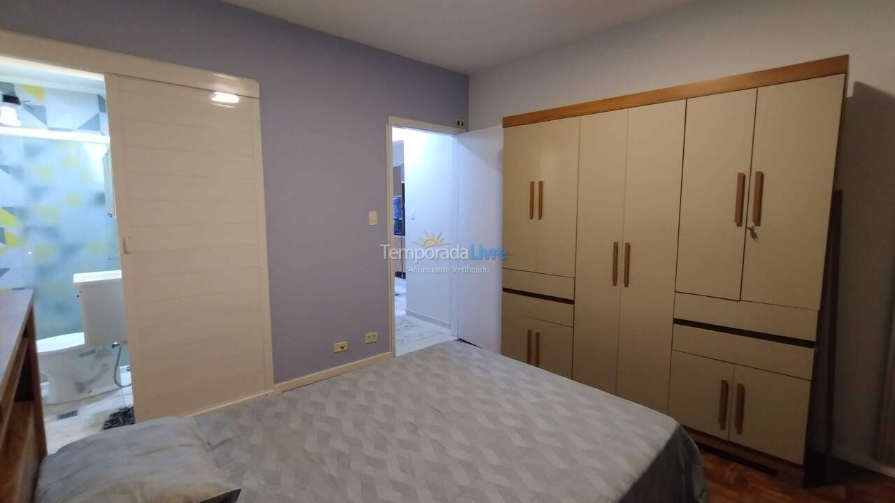Apartamento para alquiler de vacaciones em Santos (Gonzaga)