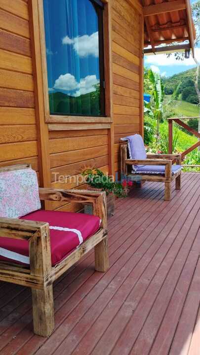 Casa para alquiler de vacaciones em Camanducaia (Bairro Bom Jardim)
