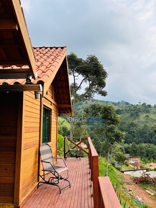 Casa para alquiler de vacaciones em Camanducaia (Bairro Bom Jardim)