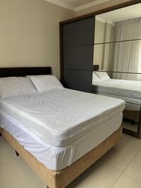 1 dormitorio - cochera - av. Brasil - wifi y split - para hasta 4 personas.