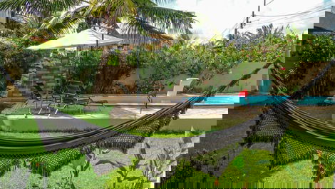 Área da piscina