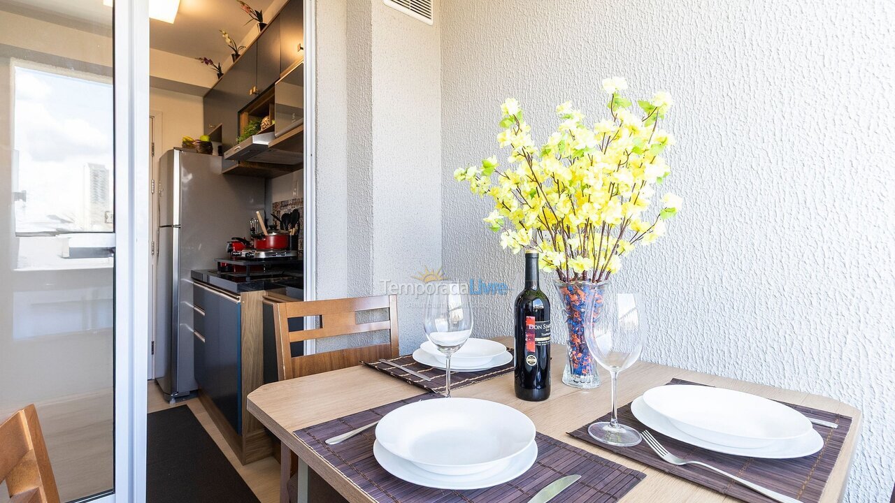 Apartamento para aluguel de temporada em São Paulo (Campo Belo)