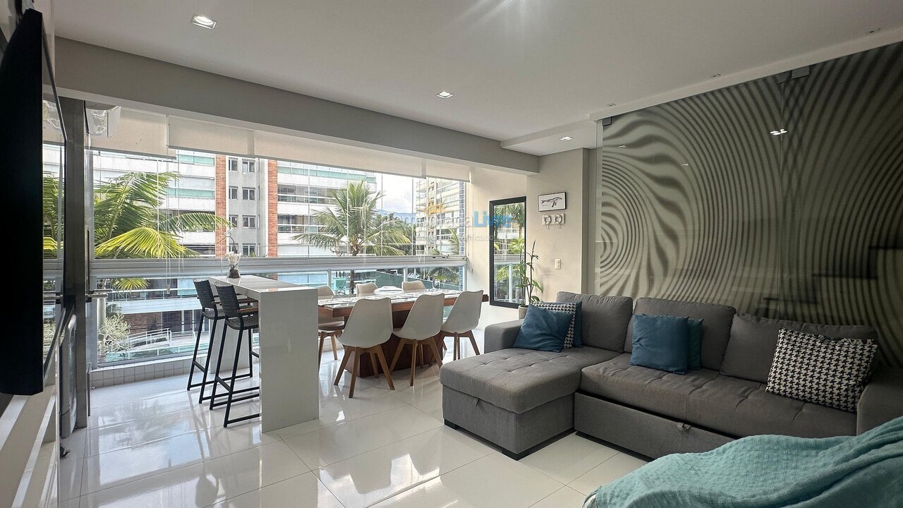 Apartamento para aluguel de temporada em Bertioga (Riviera de São Lourenço)