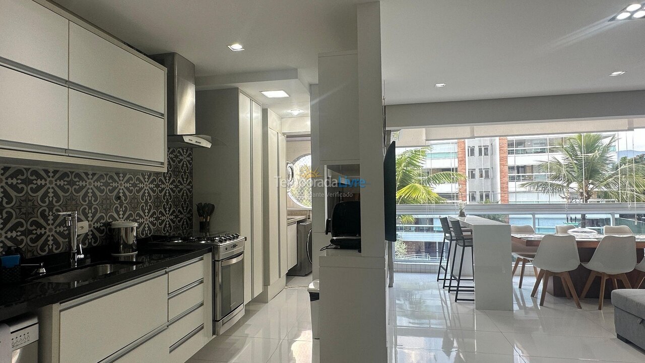 Apartamento para aluguel de temporada em Bertioga (Riviera de São Lourenço)