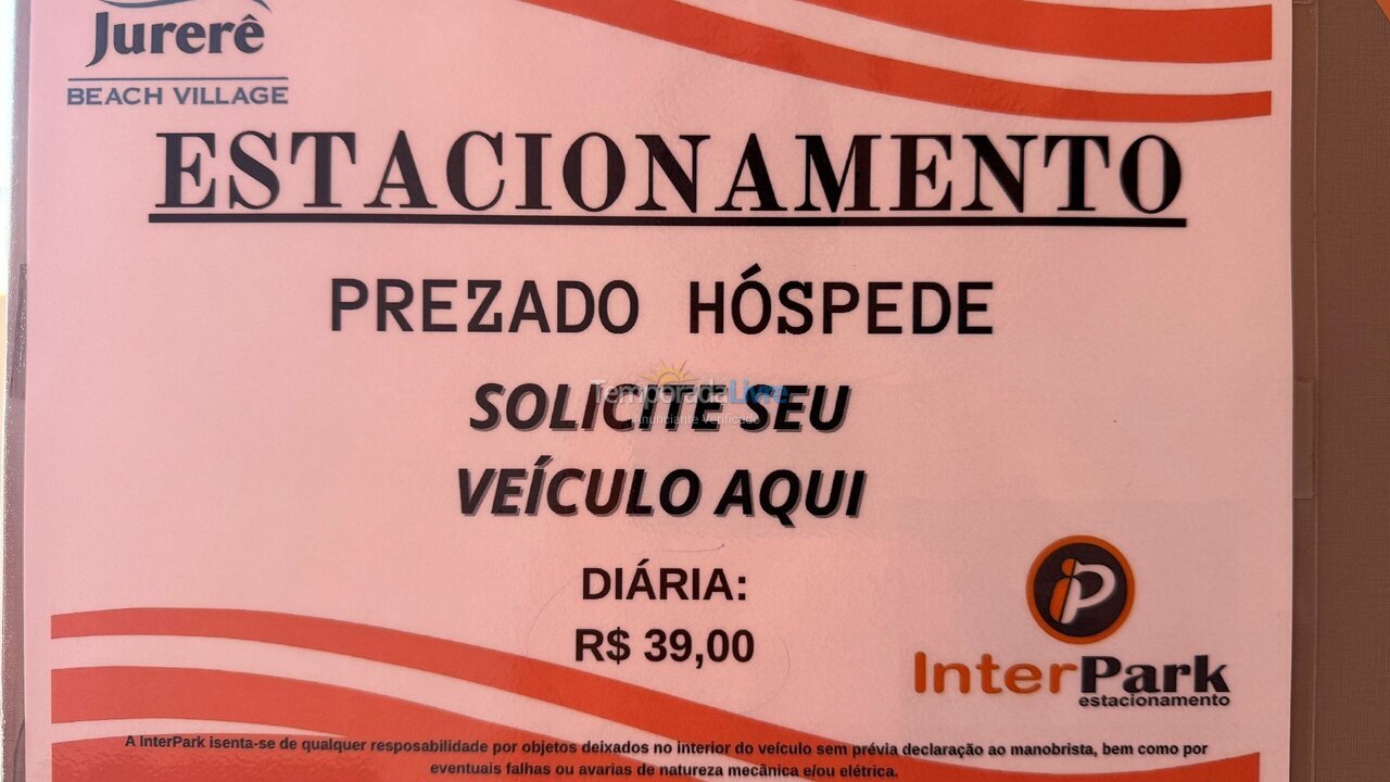Apartamento para aluguel de temporada em Florianopolis (Jurerê Internacional)