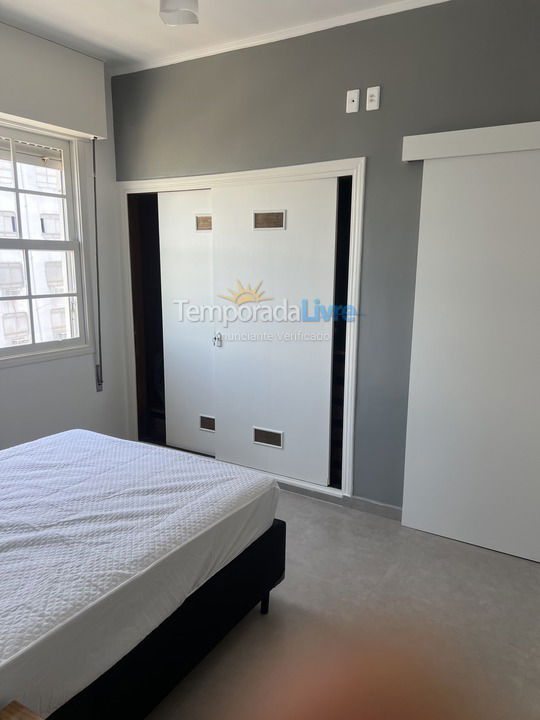 Apartamento para aluguel de temporada em Santos (Embare)