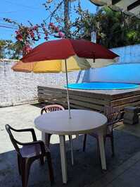 House with pool Martin de Sá 150 meters from the beach