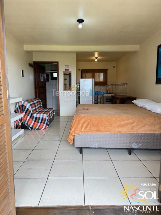 Apartamento para aluguel de temporada em Passo de Torres (Passargada)