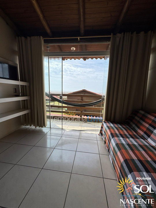 Apartamento para aluguel de temporada em Passo de Torres (Passargada)