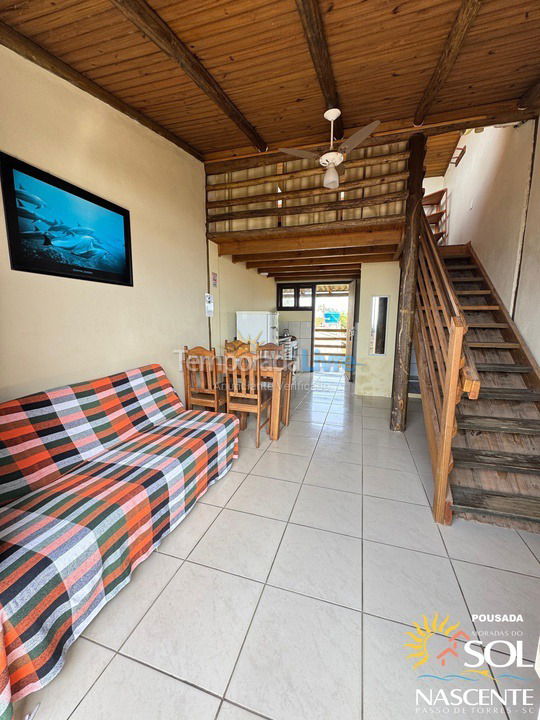 Apartamento para aluguel de temporada em Passo de Torres (Passargada)
