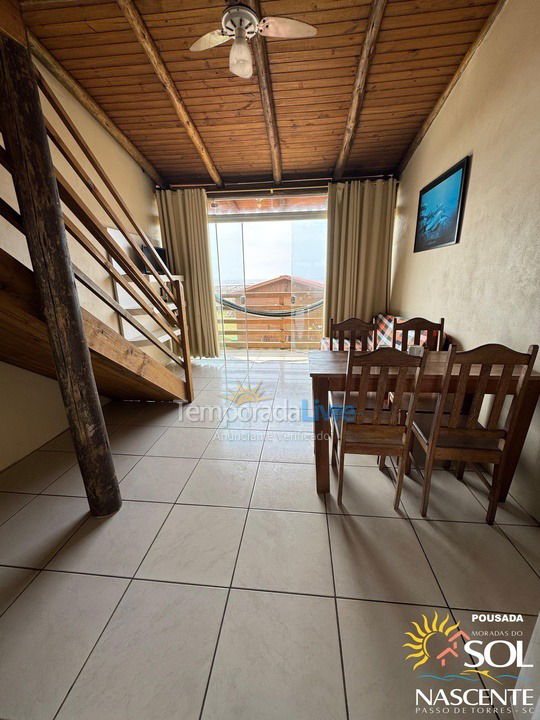 Apartamento para aluguel de temporada em Passo de Torres (Passargada)