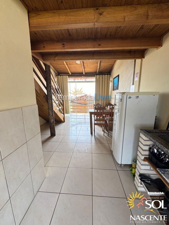 Apartamento para aluguel de temporada em Passo de Torres (Passargada)