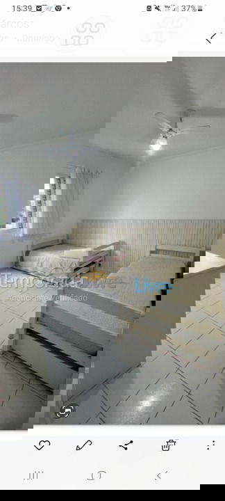 Apartment for vacation rental in Guarujá (Astúrias)
