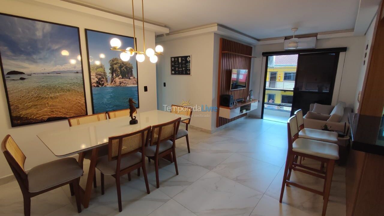 Apartamento para alquiler de vacaciones em Ubatuba (Praia Grande)