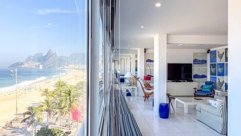 Incrível lindo frente mar no Arpoador