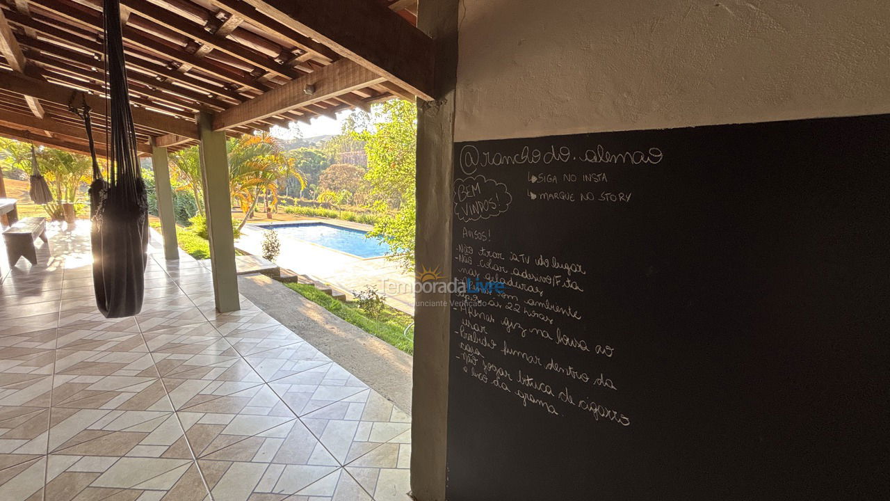 Ranch for vacation rental in Socorro (Sítio Bairro do Rio das Antas)